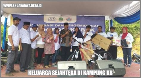 Keluarga Sejahtera Di Kampung KB Mewujudkan Masyarakat Yang Bahagia