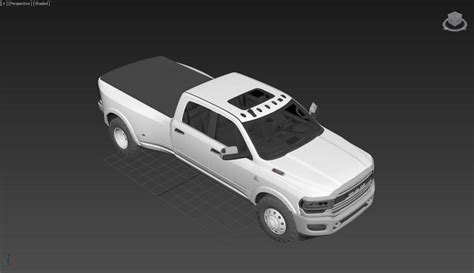 Dodge Ram 3500 Dually 2023 - 3D Model by AlphaGroup