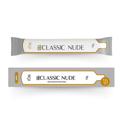 Kit Sach S Gel Classic Nude Refil Alongamento G V Lia Arte Sedu O Loja Oficial