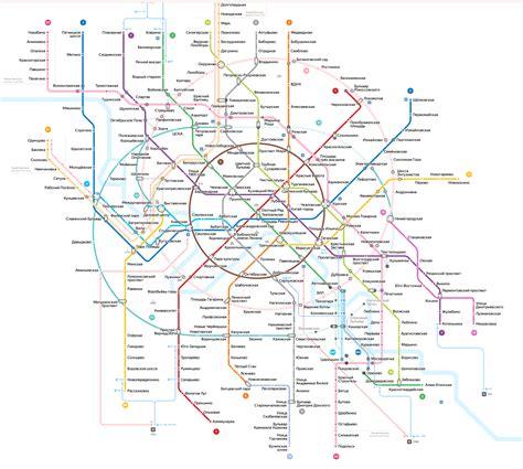 Карта метро москвы 2023 фото