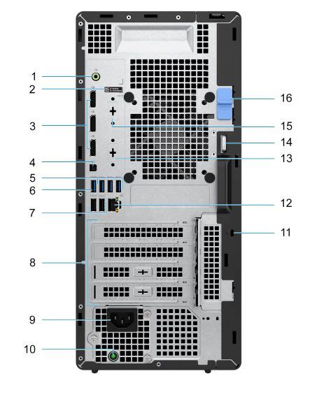 Optiplex Xe Visual Guide To Your Computer Dell Canada