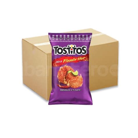 Tostitos Xtra Flaming Hot Gr Caja Con Bolsas Abarrotero