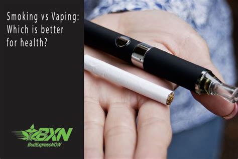 Smoking vs Vaping: Which is better for health? - BudExpressNOW