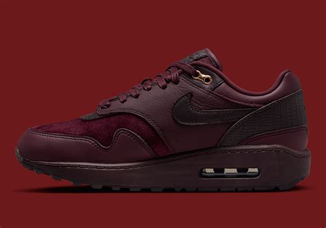 Nike Air Max 1 87 Womens Burgundy Crush Dv3888 600