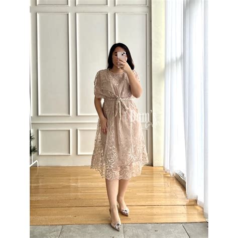 Jual Angelic Dress Brokat Dress Gaun Pesta Baju Pesta Gaun Ala