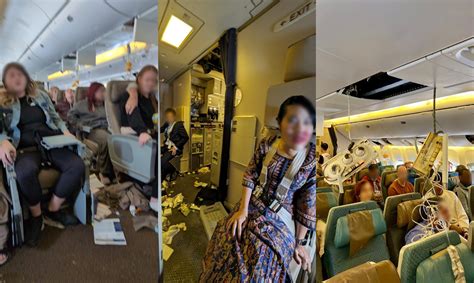 Deadly Turbulence Singapore Airlines Flight Suddenly Descended Ft