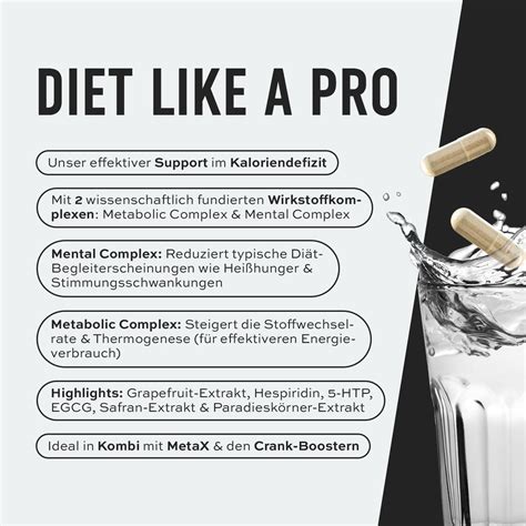 Diet Support Pro | 120 Kapseln = 30 Tagesportionen – ESN