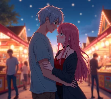 Anime Romance 18 - An 18-year-old anime couple , anime To love ru, soft lighting - SeaArt AI