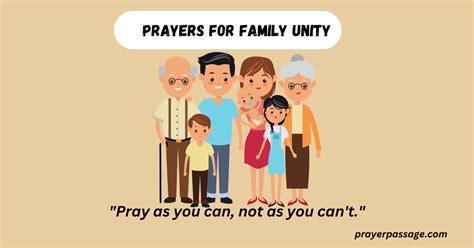 Prayers for Family Unity: Building Stronger Connections