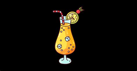 Sex On The Beach Cocktail Sticker TeePublic