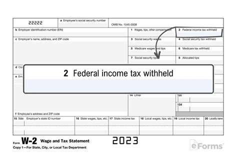 Free Irs Form W 2 Wage And Tax Statement Pdf Eforms