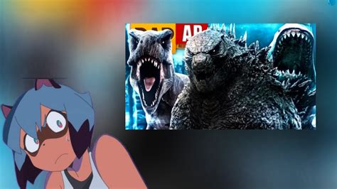 BNA React Rap Dos Predadores Indominus Rex Megalodon E Godzilla