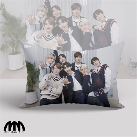 Enhypen Pillows Mugmania Enhypen Group Member Pillows V Available