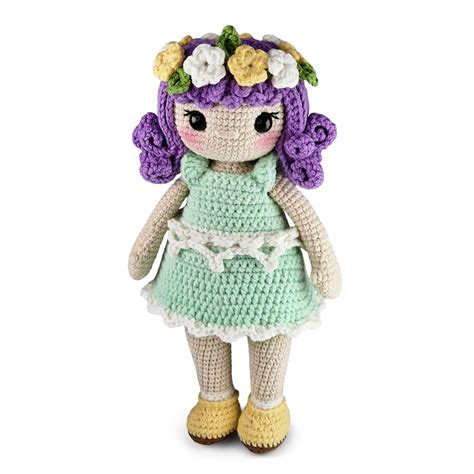 Amigurumi Violetta Doll Crochet Pattern Printable Pdf Amigurumi