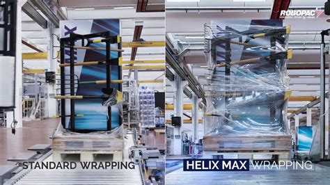 Helix Max Rotating Arm Automatic Stretch Wrapper By Robopac Usa Youtube