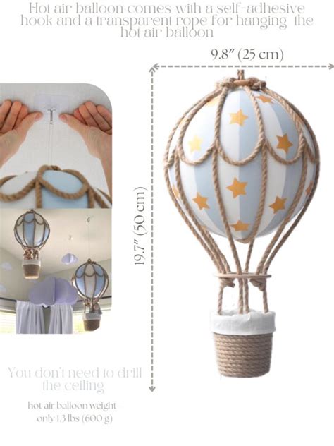 Hot Air Balloon Decoration Size M BEARBERRY