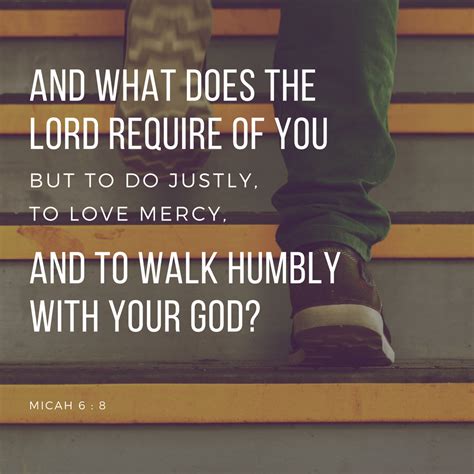 The Living — Micah 68 Nkjv He Has Shown You O Man What