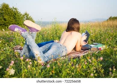 Naked Woman Reading A Book Images Stock Photos Vectors Shutterstock