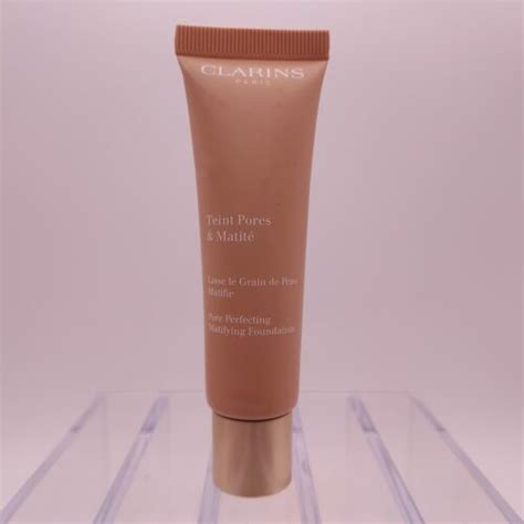 Clarins Pore Perfecting Matifying Foundation Nude Amber Oz Nwob Foundation