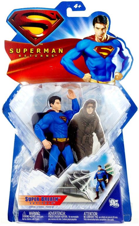 Superman Returns Superman Action Figure [Super Breath] - Walmart.com ...