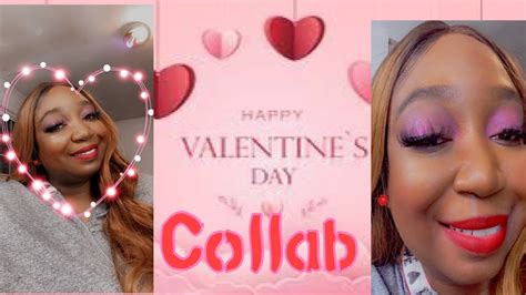 Valentines Day Makeup Look Collab With Stew U And Cherice Youtube