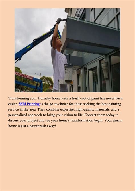 Ppt Transform Your Home With The Best Painting In Hornsby Skm