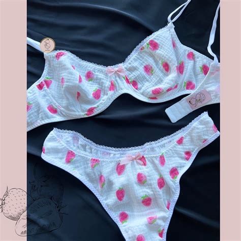 Daily Comfort Muslin Cotton Lingerie Set Etsy