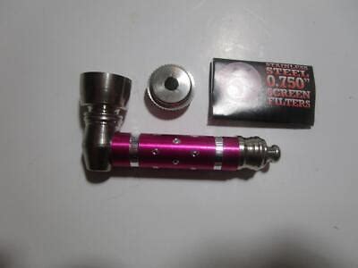 original metal smoking pipe wlid tobacco pipe random color  metal