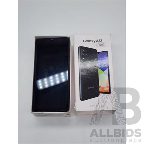 Samsung (SM-A225F/DS) Galaxy A22 - Lot 1407486 | ALLBIDS
