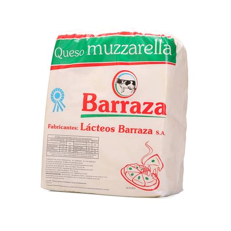 Muzzarella Industrial Barraza X 10 Kg Cusumano