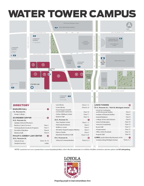 Loyola Chicago Campus Map