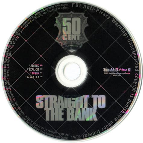 50 Cent - Straight To The Bank (2007, CD) | Discogs