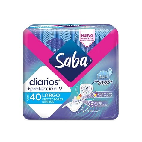 Protectores Diarios Saba Protecci N V Largo Pzas Walmart