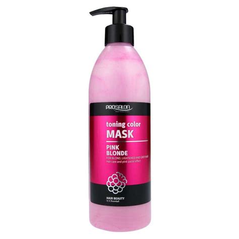 Maska Chantal Prosalon Pink Blonde Tonuj Ca Do W Os W Blond Rozja Nianych I Siwych Ml