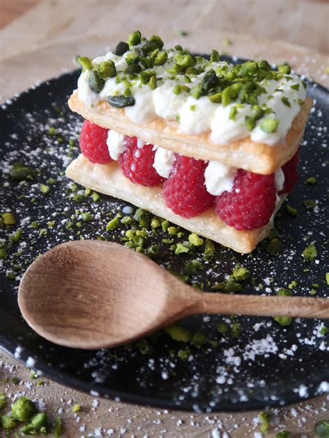 Mille feuille express framboises citron Bohème des Sables