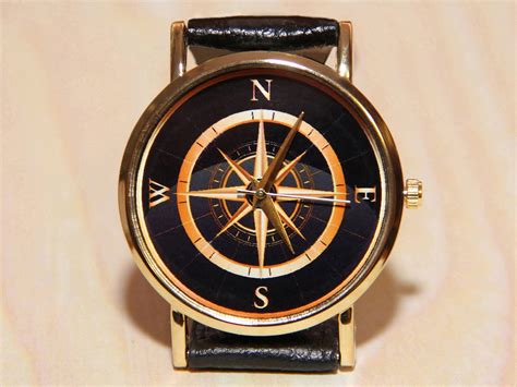 Watches Compass Women's Watch Men's Watches Travel - Etsy