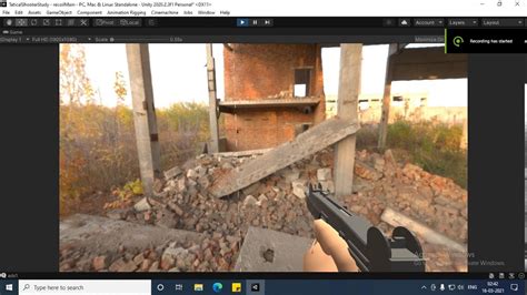 Procedural Recoil Animation Unity True Fps Youtube