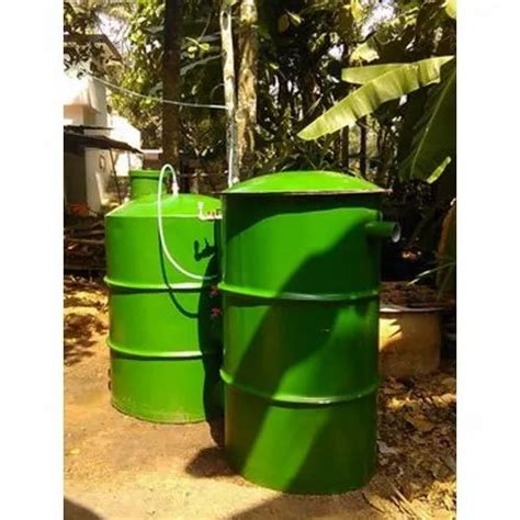 Frp Fixed Dome Biogas Plant Plant Capacity 15 Cubic Meter Kerala At