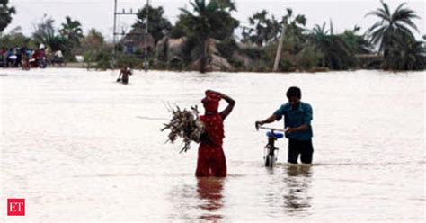 Rains And Floods Ravage Andhra Pradesh Odisha 51 Dead The Economic