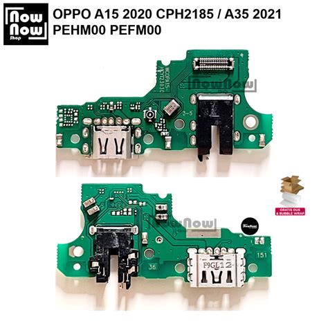 ปลั๊กชาร์จเชื่อมต่อ PCB สําหรับ Oppo A15 2020 CPH2185 A35 2021 PEHM00 ...