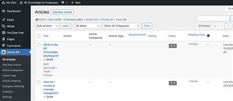 bc knowledge dashboard bc knowledge  employees
