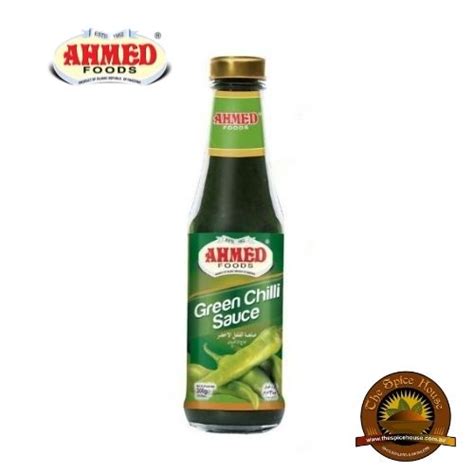 Ahmed Green Chilli Sauce 300g The Spice House