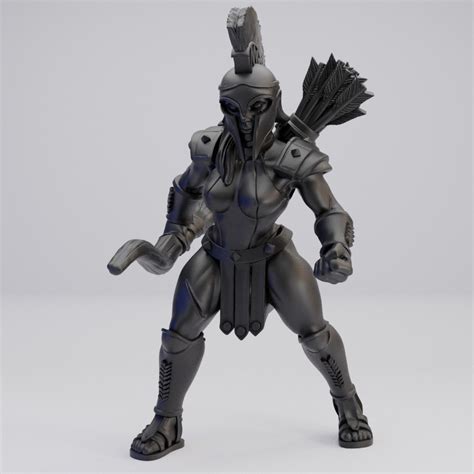 Hot Goblin スパルタン女性弓兵A 兜 ミニチュア ホットゴブリン