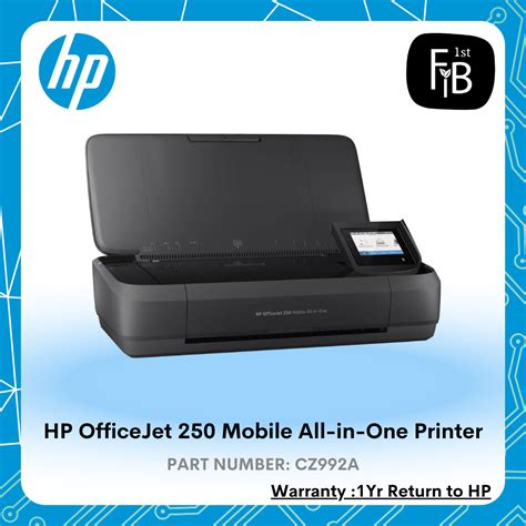 Hp Officejet 250 Mobile All In One Firstinterbusiness