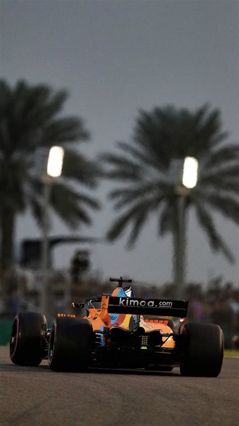 Fernando Alonso In His Last F1 Race At The Abu Dhabi Gp 2018 Mclaren