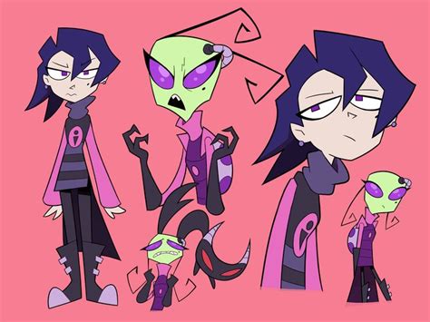 Tak Doodles Invader Zim Invader Zim Invader Zim Characters Cartoon