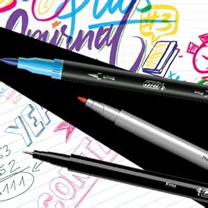 Bic Intensity Bille Set De Feutres D Ecriture Pointe Fine Et Moyenne