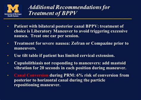 Bppv Benign Paroxysmal Positional Vertigo By Wendy Carender Pt Ncs