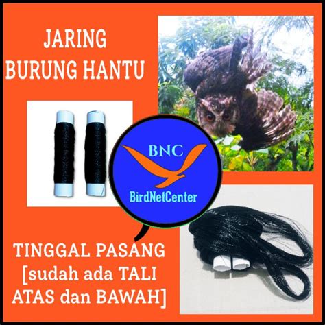 Jual Perangkap Burung Hantu Jaring Burung Hantu Siap Pakai Panjang