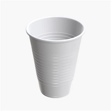 plastic cup  text blue  model  ds blend cd fbx max